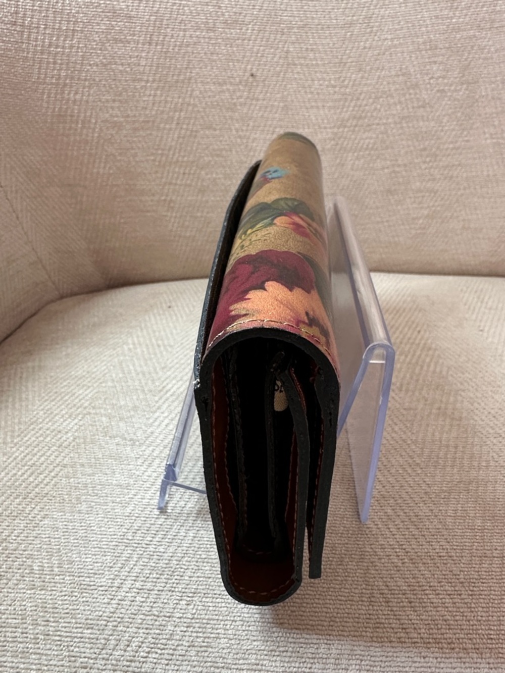 Patricia Nash Multi‑Color Floral Leather Clutch Wallet - Picture 9 of 11